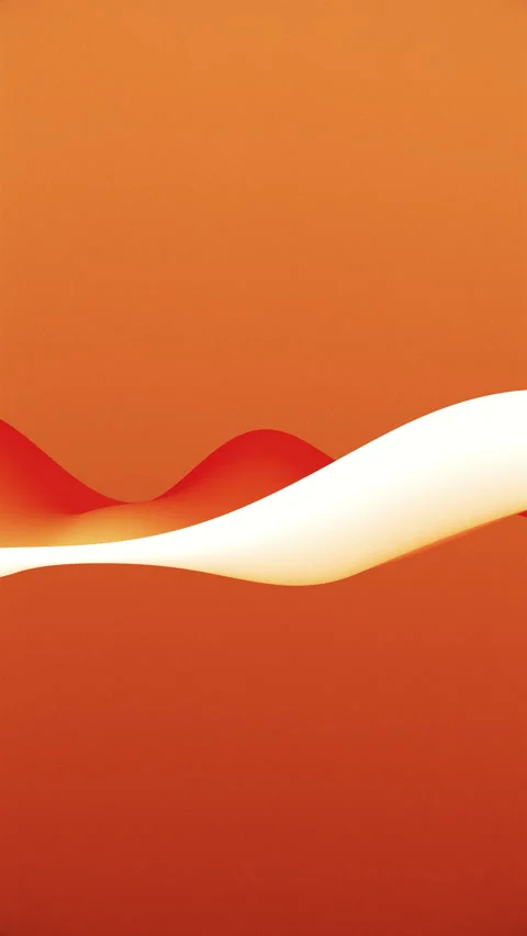 Clean Sunset Modern Gradient Wave Abstract Background Loop Stock Footage 339604712
