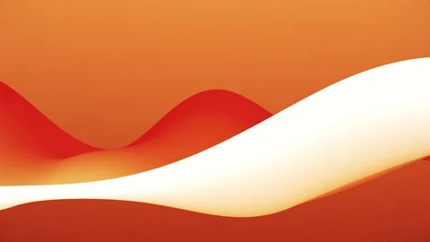 Clean Sunset Modern Gradient Wave Abstract Background Loop Stock Footage 339605064