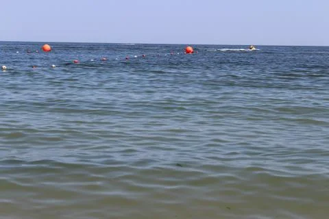 Clean surface of the Red Sea Stock Photos