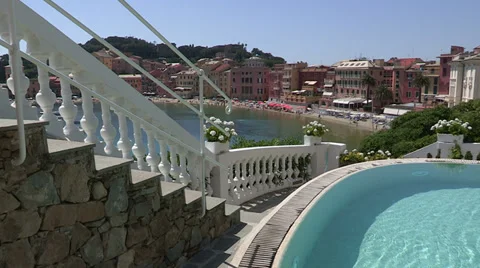 Clean swimming pool Stock Footage 33940941