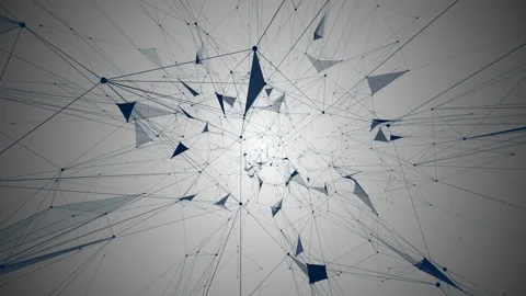 The clean tech plexus particles background is a spectacular motion graphics Stock Footage 114063659