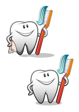 Clean teeth 스톡 일러스트
