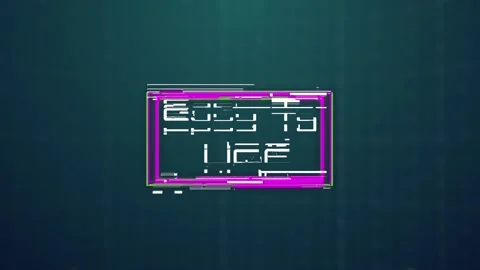 Clean Text With Simple Glitch Catálogo de After Effects