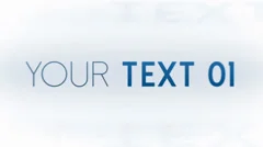 Clean Texts Opener - After Effects Template Stock After Effects