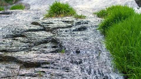 Clean Thermal Waterfall, Arpa River in Jermuk, Armenia 16 库存影片 90094251