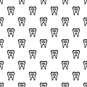 Clean tooth icon, simple style Stock Illustration