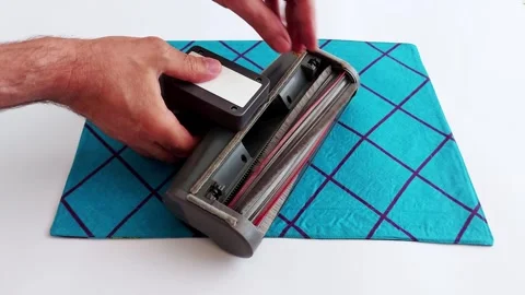 Clean Touch: Brush Removal Highlights Ease and Everyday Function Stock Footage 313469740