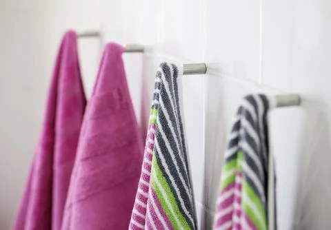 Clean towels Stockfoto's