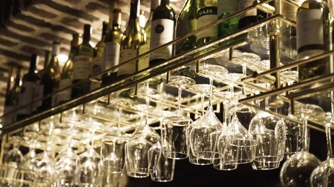 Clean transparent glasses Stock Footage 146697089