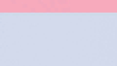 A clean two-tone composition pairs a soft pink band with a spacious pale bl.. Ilustração Stock