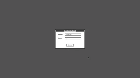 Clean UI login form interface animation stock footage Stock Footage 346805913