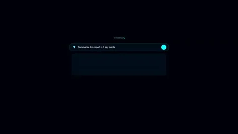 Clean UI screen recording of AI text generation in 4K Stock Footage 346713042