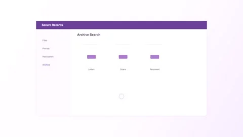 Clean UI screen recording of software interface navigation Vídeo Stock 346928103