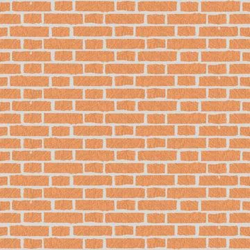 Clean vector design showing a brick wall background pattern, made for color.. Ilustração Stock