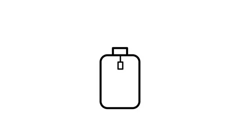 Clean vector icon of a computer mouse, showcasing a contemporary design wit.. 스톡 동영상 332768543