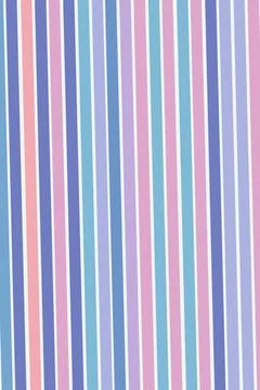 A clean vertical pastel striped pattern in soft pink, blue, lavender, and w.. Stock Illustration