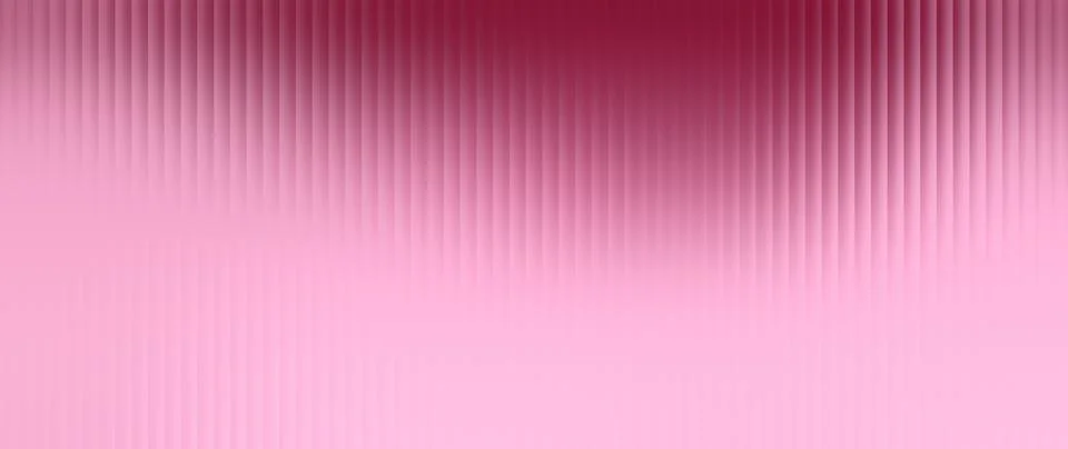 Clean vertical ribbed backdrop in pink, white hues featuring linear glass r.. Stock Illustration