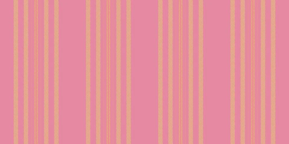 Clean vertical striping forms a panel textile design with simple linear geome Stock Illustration