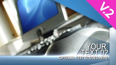 Clean Video Display (V.2) - After Effects Template Stock After Effects