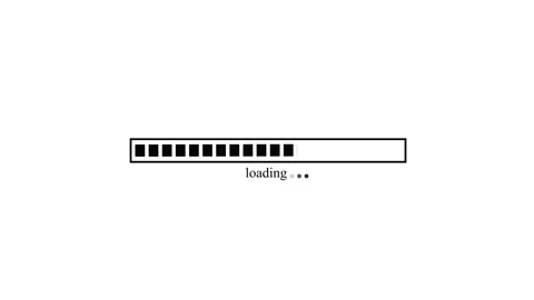 Clean Waiting Progress Indicator Animation with Smooth Loading Bar Effect Stock Footage 337069842