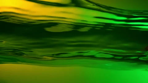 Clean Water background with water side splashing and waving isolated. Stock Footage 95744450