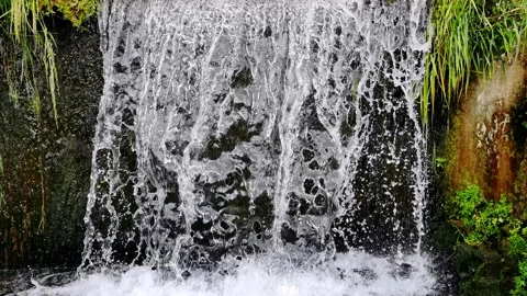 Clean water close up in mountain Stock Footage 133912025