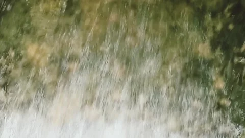Clean Water Flowing Out of Drainage Culvert – Fresh Natural Water Stock Footage 323575924