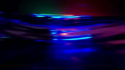 Clean Water line in slow motion Fills The Screen. Water splashing and waving Stock Footage 116881746
