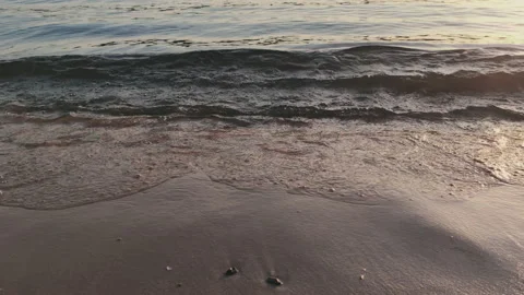 Clean water in river Stock Footage 132361028