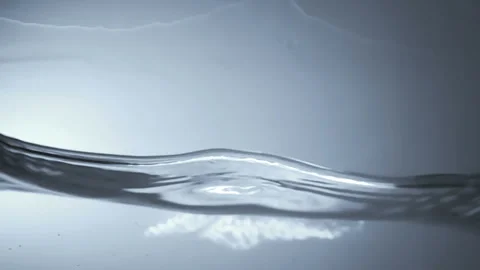Clean Water splash in Slow Motion on white background, Video stock 107969563