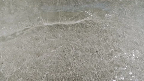 Clean water waves. clear water of sea Stock Footage 134839002