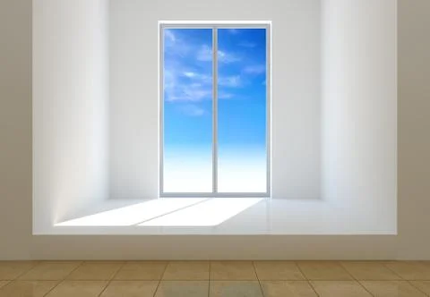 Clean weather view Stock Illustration