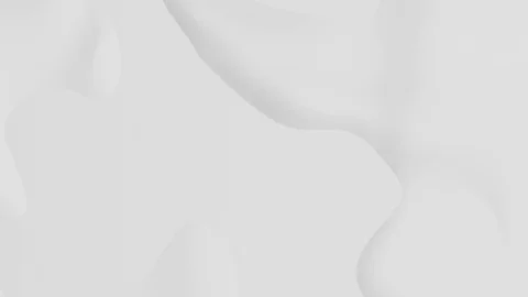 Clean white background with big waves in motion - seamless looping (FULL HD) Video stock 84448156