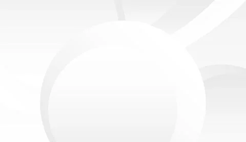 Clean white background with soft abstract circles and minimal geometric shapes Stock Illustration