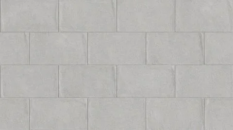 Clean White Brick Wall Texture Pattern. Foto stock