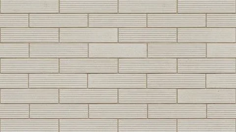 Clean White Brick Wall Texture Pattern. Foto stock
