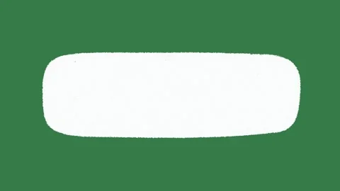 Clean White Horizontal Stripe 2D Animation on Green Screen | Paper Style Banner 스톡 동영상 333521500