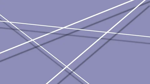 Clean White Line Motion Background, Seamless Loop for Tech Stock Footage 319814882