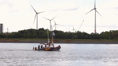 Clean Wind Energy Stock Footage 138763716