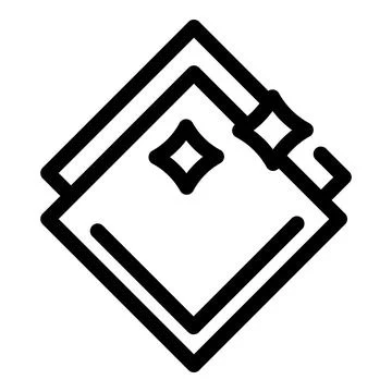 Clean window icon with squeegee cleaning glass Illustrazione stock