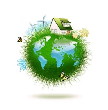 Clean world Stock Illustration