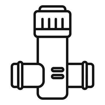 Cleaner pool icon outline vector. Cleaning maintenance Stock Illustration