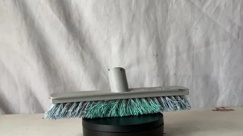 Cleaner on white background Stock-Footage 296171367