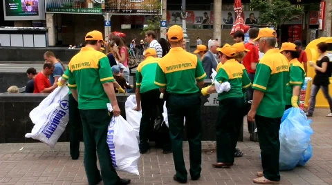 Cleaners Stock Footage 829740