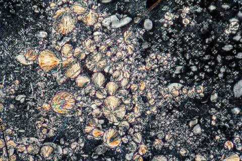 Cleaning agent microcrystals Stock Photos