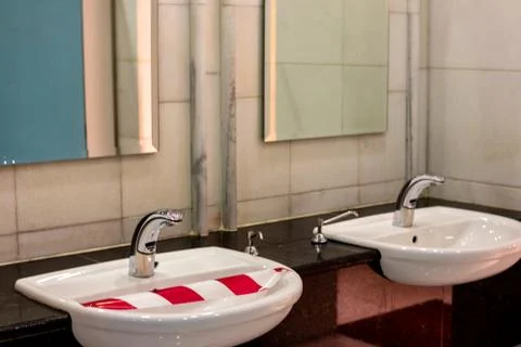 Cleaning and sanitizing services during coronavirus - covid19 outbreaks Stock Photos