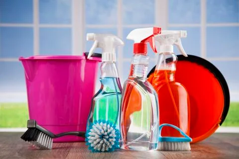 Cleaning and window background Free Stock Photos