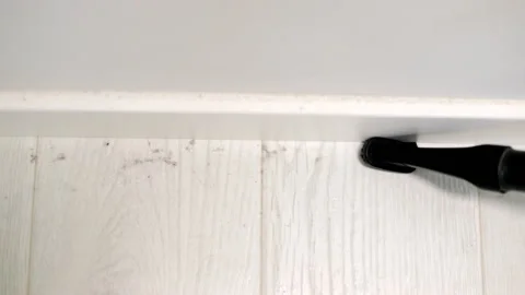 Cleaning in the apartment. Stock Footage 201736377