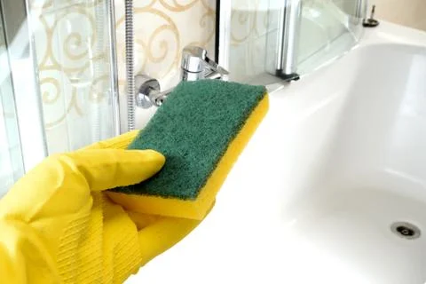 Cleaning bath Stock-Fotos