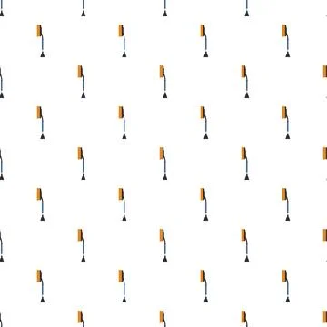 Cleaning broom repeated pattern seamless background design イラスト素材